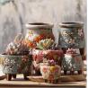 Buy cheap Korean garden pot flower decor hand-painted ceramic flower pots from wholesalers