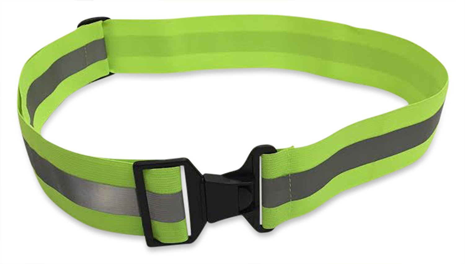 Factory Customized Reflective Belts for Running High Visible Night Safety Gear Waist Adjustable Elastic Safety Reflective Belt