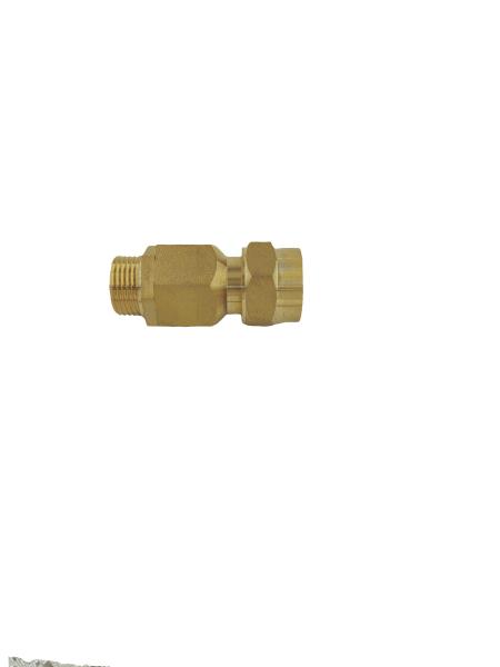 Brass Pipe Compression Fittings 1/4 inch - 2 Inch Straight Coupler Anti