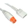 Buy cheap IBP Transducer Adapter Cables , Disposable Temperature Probe Nylon Plug from wholesalers