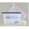 Buy cheap Portable Clear PVC Slider Zipper Cosmetic Makeup Bag, Water proof slider pvc toiletry bag vinyl beachwear cosmetic bag from wholesalers