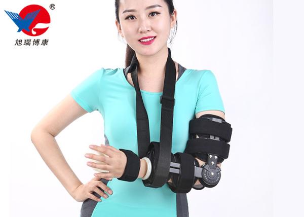 Buy cheap Washable M Size Elbow Support Brace , Durable Aluminum ROM Hinged Elbow Brace from wholesalers