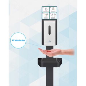 Hotel Spray 1000ML Alcohol Automatic Gel Sanitizer 1.5V Battery