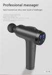30 Speed Fascia Massage Gun Deep Tissue Percussion Massage Gun Touch Screen