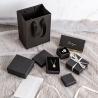 Buy cheap Luxury Rigid Paper Jewelry Boxes Black Cardboard Paper Necklace Packaging Box from wholesalers