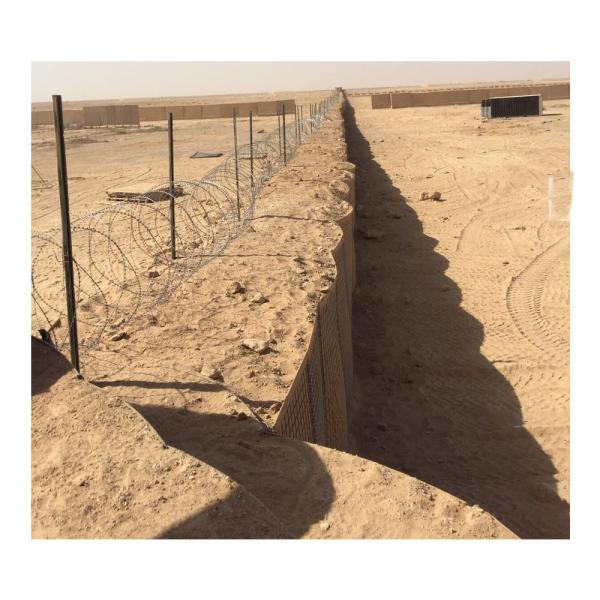 Buy cheap Welded Military Sand 5mm Hesco Gabion Box Wall Army Protective from wholesalers