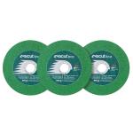Professional 60 Grit Super Thin Cutting Disc 13700rpm 4 Inch Green Grinding