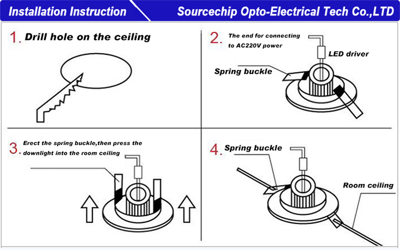 20W COB led ceiling light supplier