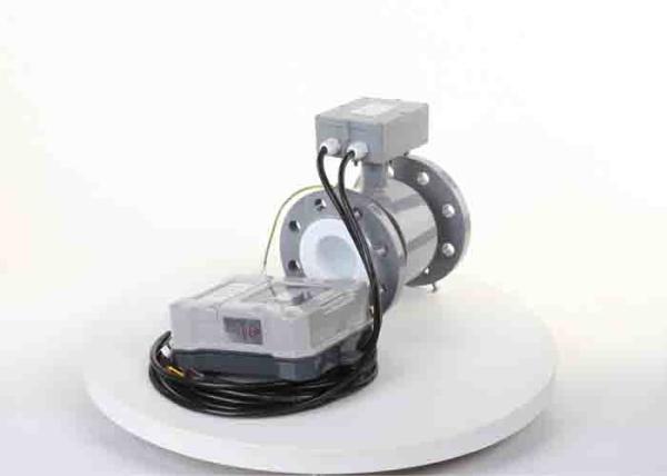 Buy cheap AC / DC Power Electromagnetic Flow Meter Stainless Flue Tube PTFE Liner PN16 from wholesalers