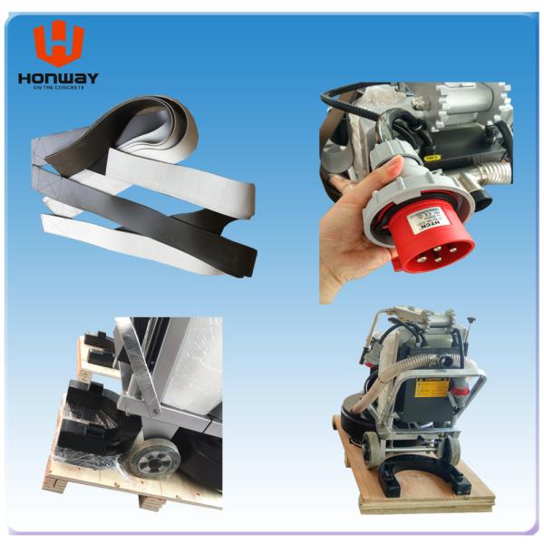 Buy cheap 7.5 Kw Walk Behind Concrete Floor Grinding Machine 12 Heads Four Grinding Plate from wholesalers
