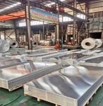 6061 5052 Aluminum Sheet Metal Plate 2000mm Hairline For Construction