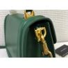 Buy cheap Green One Strap Shoulder Womens Luxury Handbag Cowhide Lock Decoration from wholesalers