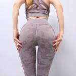 OEM Fabric Seamless Yoga Sets Antibacterial Ribbed Activewear Set