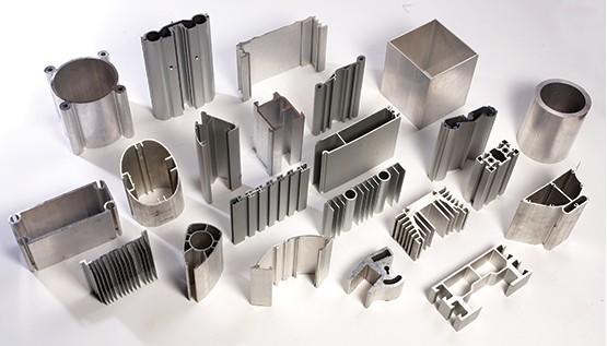 Customized Anodizing Aluminum Extrusion Parts 0.8mm To 20mm Extruded Aluminum