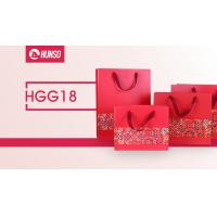 Buy cheap Chinese Style Printed Paper Bags Festival Gifts Ivory Board Scarlet Bags With product