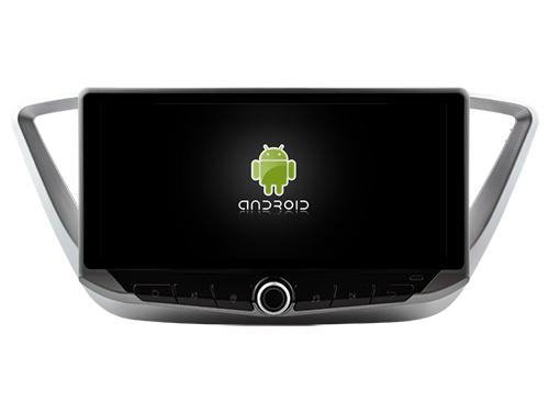 Buy cheap 10.88" Screen with Mobile Holder For HYUNDAI Solaris 2 Verna Accent 2017-2020 Multimedia Stereo from wholesalers