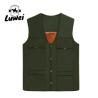 Buy cheap Winter China Oem Chest Bag Cargo Street Wear Warm Utility V-neck Waistcoat Knit Fitness Top Fishing Vest for Men from wholesalers