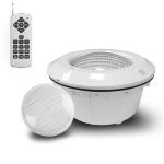 Waterproof Glass Pure White LED Pool Light 18W 35W Remote Control