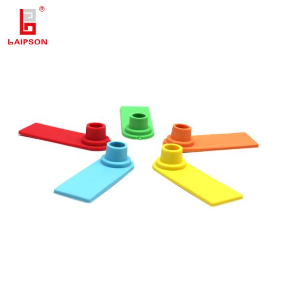 Buy cheap TPU Small Size 55*19MM Sheep Ear Tags Barcode For Farm from wholesalers
