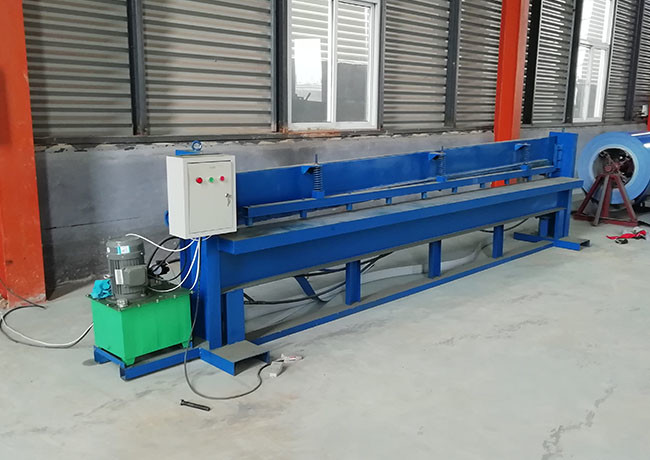 Aluminum Profile Hydraulic Sheet Metal Guillotine Productivity 25-30 M/Min