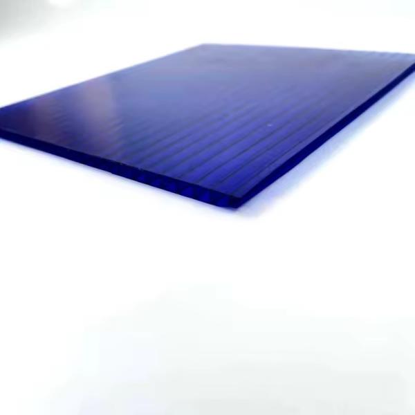 Selling Like Hot Cakes Uv Protection Blue Double Wall Hollow Sunshine Sheet for