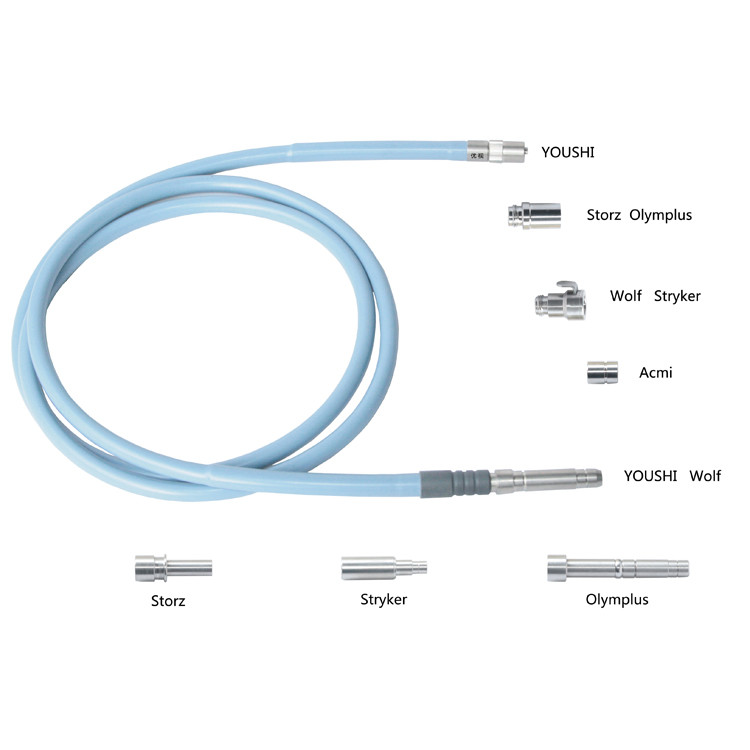 OEM Hospital Surgical Instruments Light Source Cable For Endoscope Urology