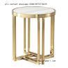 Buy cheap luxurious hotel furniture bedroom stainless steel metal base gold mirror finish from wholesalers
