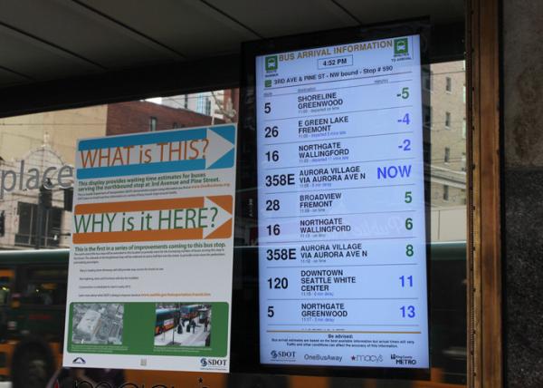 Quality Full Color Bus Station Bus LED Display High Intensity SMD Technology for sale