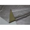 Buy cheap Women Apprarel Polyurethane Leather Fabric 0.5mm Pearl Gold For Jacket from wholesalers