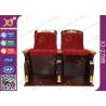 Buy cheap Fire Retardant Commercial Fabric Auditorium Theater Seating / Concert Hall Chairs from wholesalers