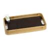 Buy cheap Hotel Guestroom Leather Bamboo Tray Rectangle Multi use Customized from wholesalers