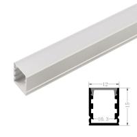 Buy cheap 1215 LED Strip Light Extrusions 6063-T5 Aluminum Alloy Material product