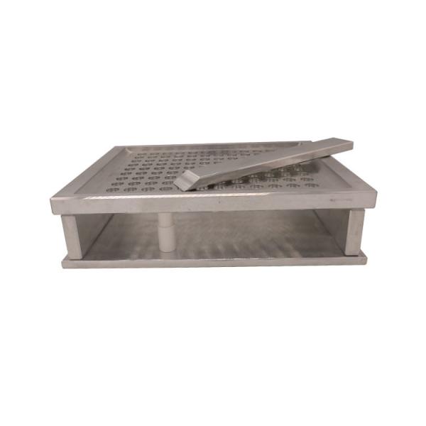 Buy cheap 72 Holes Custom Lipstick Mold Lip Balm Mold Aluminum Material from wholesalers