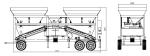Professional On Site Mobile Concrete Batching Plant 50 m³/H High Performance