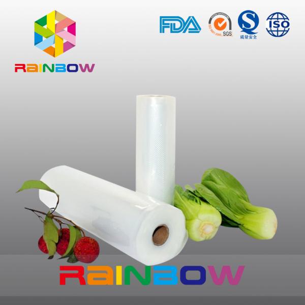 Buy cheap Nylon Embossed Vacuum Bag / Food Packaging Films Roll High Barrier from wholesalers