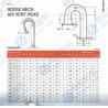 Buy cheap WELDING TYPE GOOSENECK AIR PIPE HEAD from wholesalers