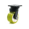 Buy cheap Industrial 600kg 6 Inch plate Agv Casters Wheels High Impact Strength from wholesalers