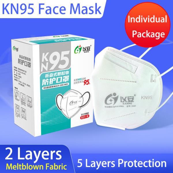 Buy cheap 5 Ply Protective Hygiene Dustproof KN95 Face Mask from wholesalers