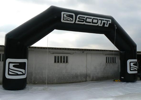 Buy cheap Fire-retardent Inflatable Arches Hot Air Sewn With One Free Pump from wholesalers
