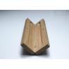 Buy cheap Unfinished Solid Wood Jewelry Box With Hinged Lid , Rectangle Rustic Wood Jewelry Box from wholesalers