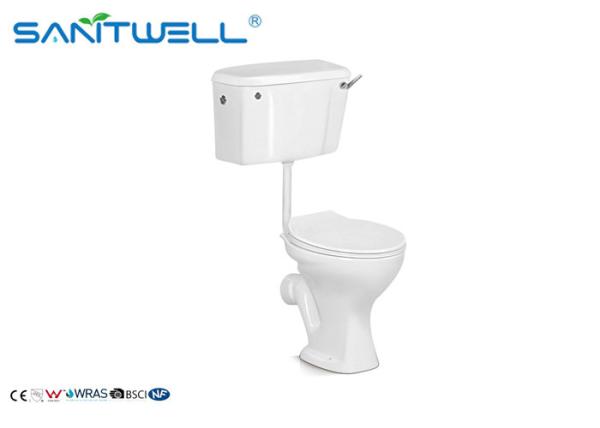 Buy cheap Washdown Two Piece Toilet Colorful Ceramic Sanitary Ware Wall Mounted Type from wholesalers