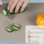 Kitchen Shelf Liner Drawer Liners, Non-Adhesive Refrigerator Liners Waterproof