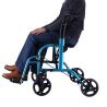 Buy cheap Folding Wheels Rollator Wheelchair Walker Aluminum Alloy , Trolley Walkers For Disabled from wholesalers