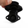 Buy cheap Trailer Socket Austrailan 7 Pole Nylon Female Socket 7 Way Electrical Trailer Connector from wholesalers