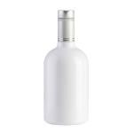 Golden Silver Cork Lids Glass Vodka Bottle for 750ml Packing 375ml 500ml