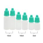 Medical Laboratory Dropper Bottle Applicator Eye Drops Squeeze Bottle 5ml 10ml