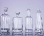 Buy cheap Round Twist Mini Spirit Bottle Vinolok Stopper 50ml Alcohol Bottles from wholesalers