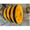 Buy cheap Hot Rolled Large Part Machining Steel Wire Rope Sheaves NSK Bearing from wholesalers