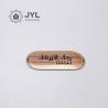 Buy cheap Self Adhesive 0.2-0.5mm Metal Plate Label Alcohol Perfume Brand Tag Logo from wholesalers