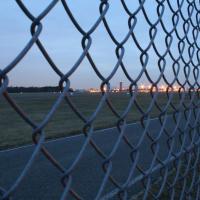 Buy cheap Airport Stainless Steel Chain Link Mesh Fencing Length 0.5m-50m product
